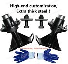 5x 5.5 Lug Superior Shipping Container Wheels, Spindle Kit,Container Moving Kit