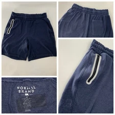 The Normal Brand Puremeso Gym Shorts Men M Blue Cotton Poly Spandex YGI X4-118