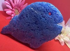 Spongelle Sea Animals WALTER WHALE Infused Bath Body Wash Sponge Buffer 2.5oz