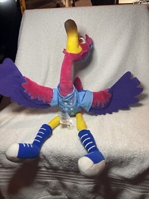 Disney Jr Tots Plush Freddy the Flamingo Baby Delivery Bird 21  Stork Pink Wings