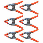 Spring Clamps 6 Inch Metal 6 Pieces Super Grip 3 " Jaw Opening