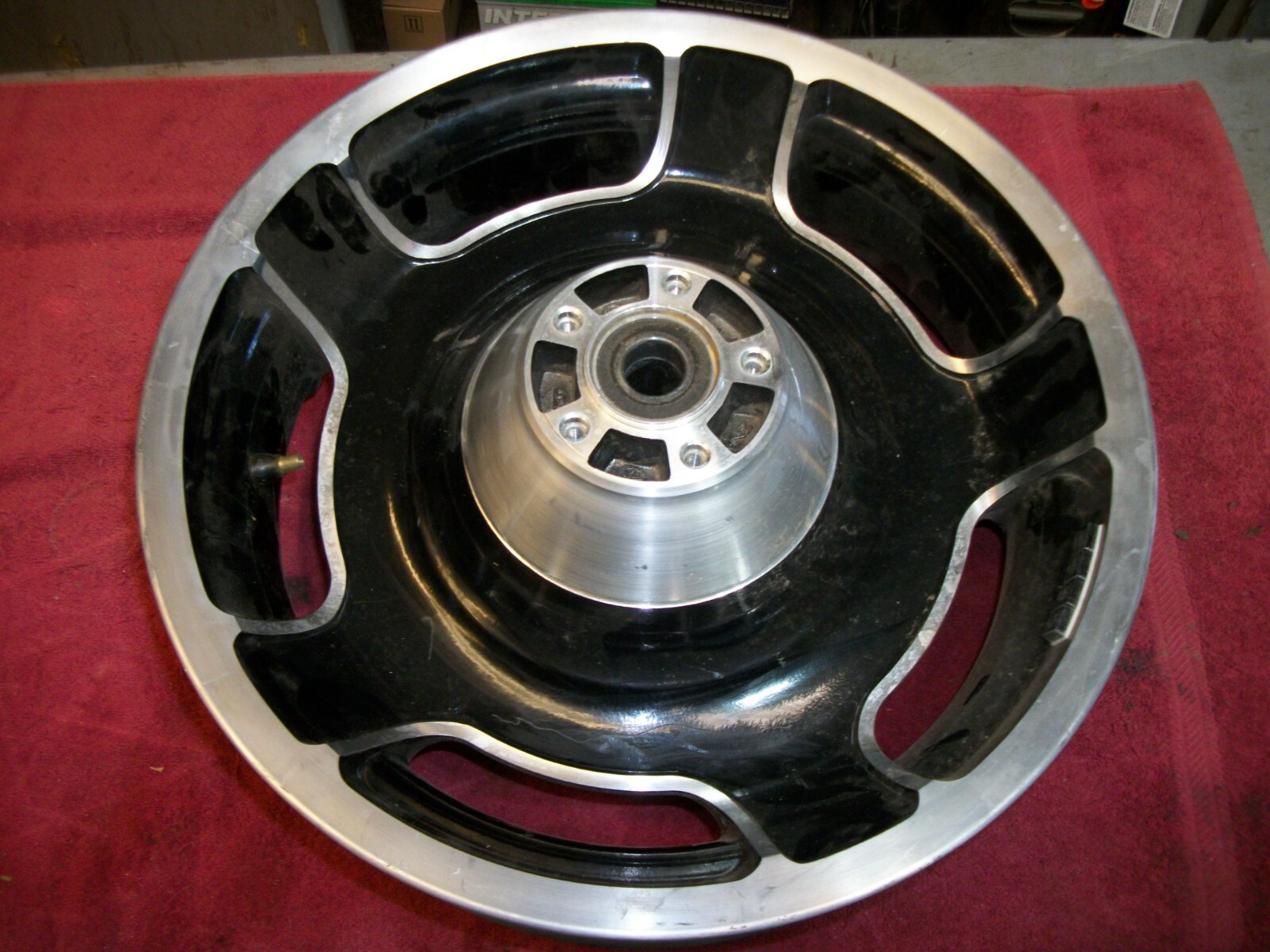 2013 OEM Harley Davidson Touring Street Glide rear Wheel eBay