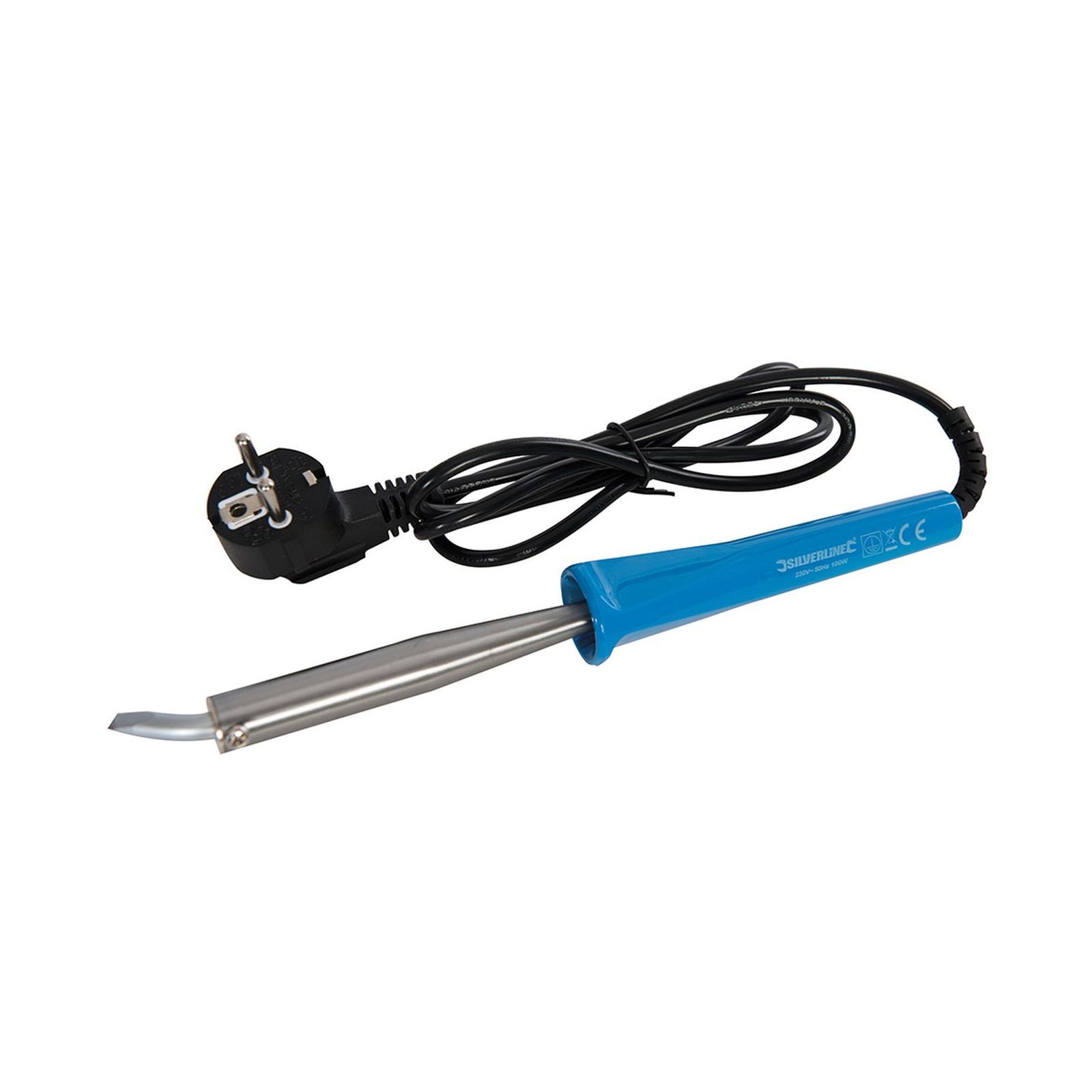 Silverline 100W Soldering Iron For Electrical And Automotive 548911