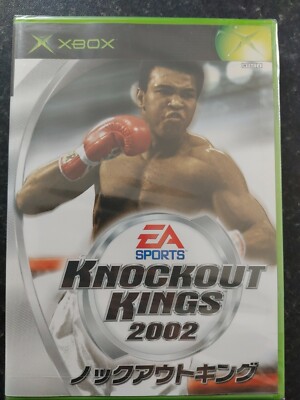 Brandneu Versiegelt Knockout Kings 2002 Japanisch Microsoft Xbox 