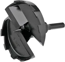 D3654 4-5/8-Inch Heavy Duty Forstner Bit with Screw Tip , Black