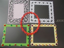 VARIOUS FRAMES WITH GEMS ADDED TO CHOOSE FROM - WORTH A LOOK! FANTASTIC BARGAIN!