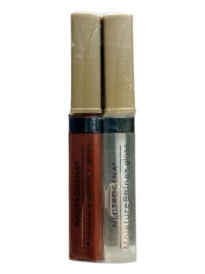 2-PACK NEUTROGENA MoistureShine Lip Gloss SWEET NOTHING 01 & DREAMY 20 SEALED