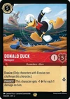 DONALD DUCK - Not Again! Legendary 106/204 EN 2 Disney Lorcana RISE OF FLOODBORN