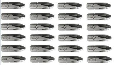 Apex Tool 440-2 Torsion Bit Sae 1/4'' Hex Philips No 2 Screwdriver 1''  LOT OF 24 
