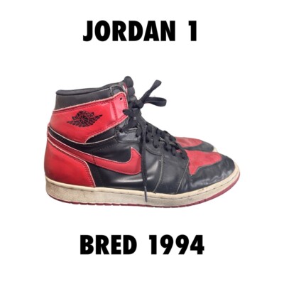 Size 12 - Air Jordan 1 Retro 1994 Bred for sale online | eBay Size 12 - Air Jordan 1 Retro 1994 Bred for sale online | eBay