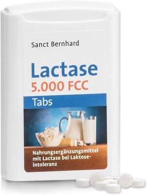 Sanct Bernhard Lactase-Tabs 5000 FCC-Einheiten- 150 Tabletten (148,81 EUR/100 g)