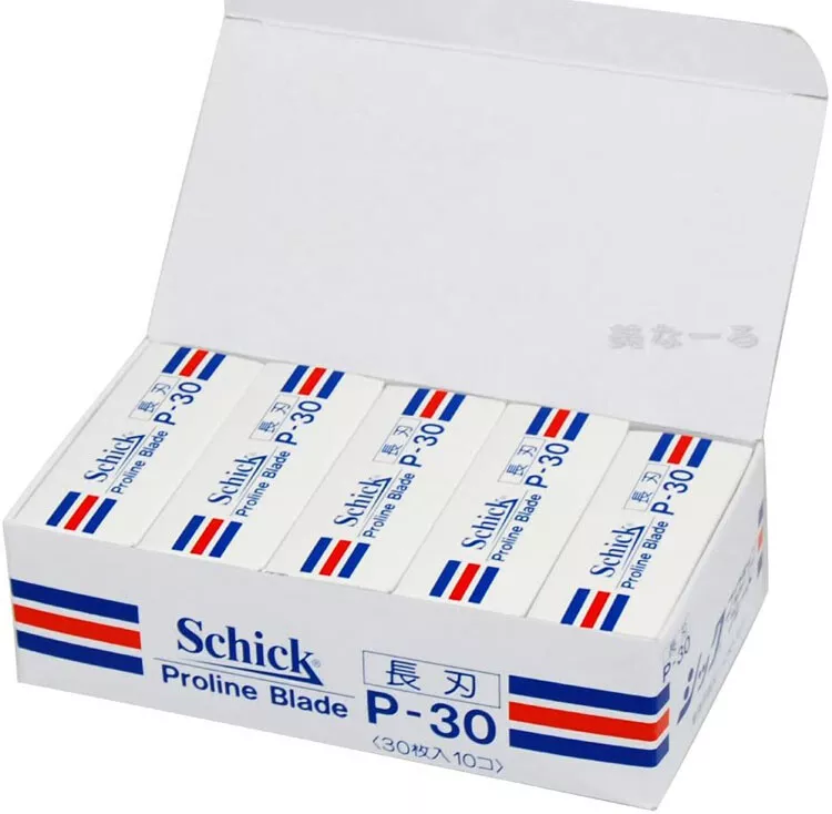 Schick Proline Blade 30 x 10set 300pcs P-30 New JAPAN Import