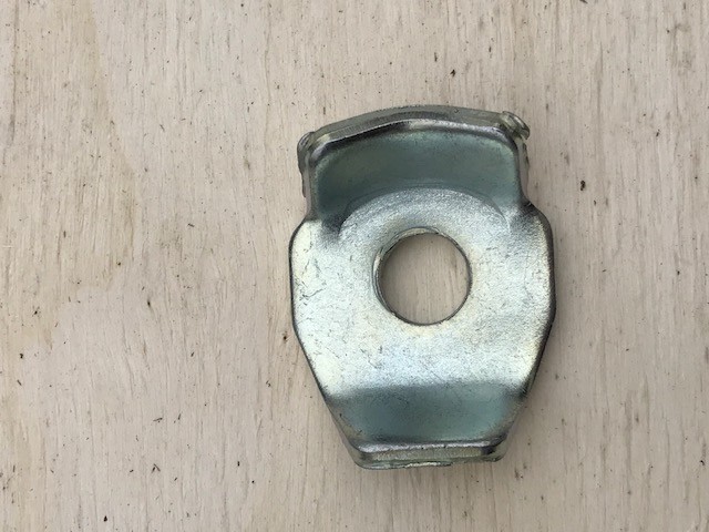 110SV Tedder Tine Clamp, fits Round Bar Tine Arms, Galfre Tedders and Hay Rakes