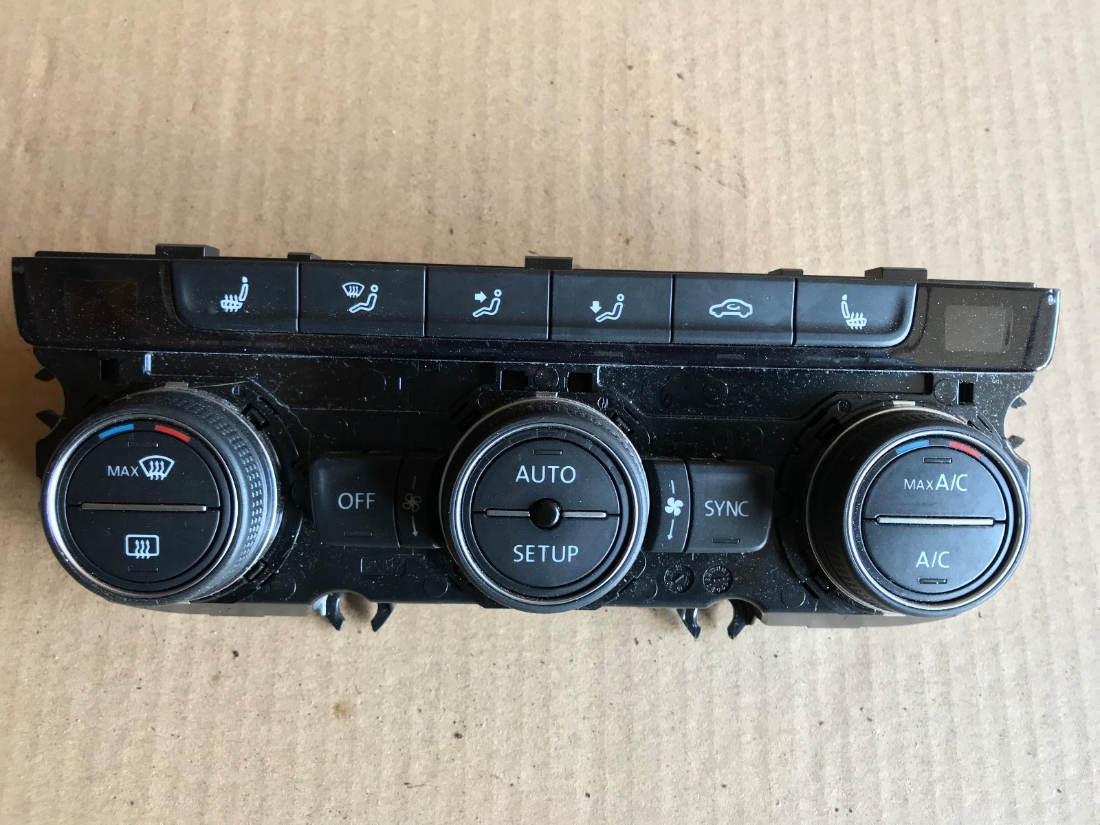 VW GOLF MK7 AC HEATER CLIMATE CONTROL PANEL SWITCH 5G0907044AA eBay