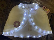 NWT Disney Store Authentic Princess Light Up Cape Cloak