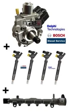 4x Injector + High Pressure Pump VW MAN TDI 04L130277BG 04B130755K /H/G/F/E