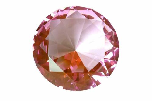 120mm/5'' Home Office Decor Wedding Decoration Glass Diamond Shape Paperweight - Picture 13 of 14