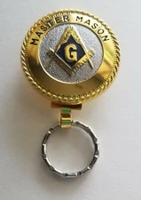 Master Mason key ring or money clip Masonic 
