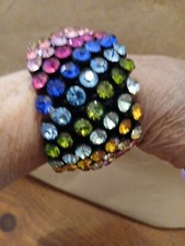 all colors wrist bracelets with elastic to fit