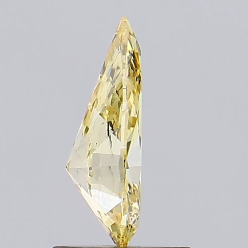 PEAR 0.96ct VIVID YELLOW SI2 IGI CERTIFIED LAB GROWN DIAMOND LG581313557 - Image 3 of 4