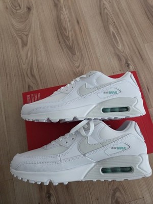 Nike Air Max 90 Herren Sneaker, Weiße, Größe 44, Neue Mit Karton