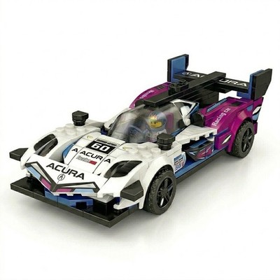 MOC LEGO Car: Acura Le Mans Racing Car Building Blocks Set (276 Pcs)