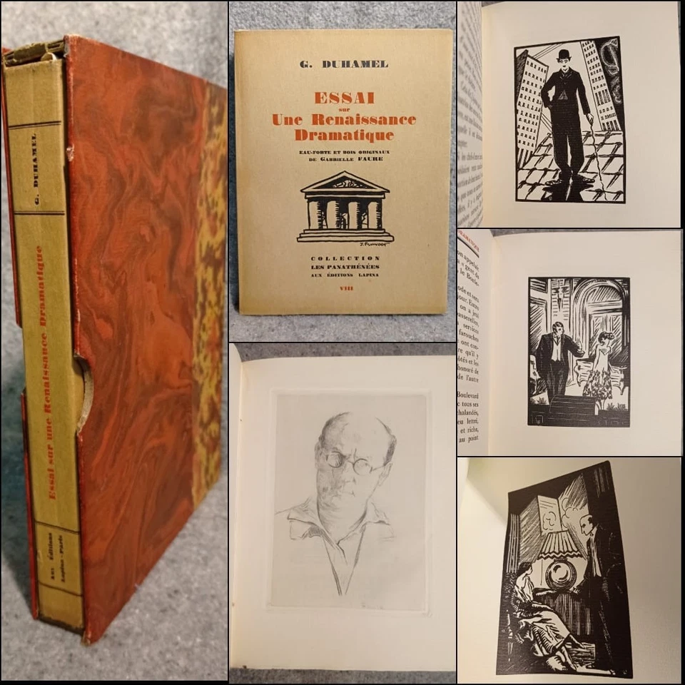 Georges DUHAMEL, Essai sur une Renaissance Dramatique, 1 vol. in-8, 1924 - Photo 1/1