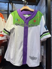 Walt Disney World Toy Story Buzz Lightyear #95 Baseball Jersey Size L New