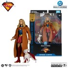 Mcfarlane DC Multiverse  Supergirl & Krypto  w/ COAT   Theatrical GOLD Edition