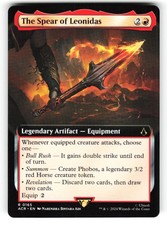 The Spear of Leonidas (Extended Art) #165 (NM) (Non-Foil) (R) (ACR) Magic MTG