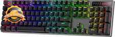 Wireless RGB Mechanical Gaming Keyboard Tri Mode Hot Swap Red Switch