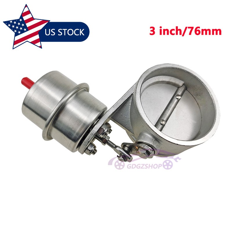 3" /3 inch /76mm Boost Activated/Actuator Exhaust Dump Car Exhaust Control Valve
