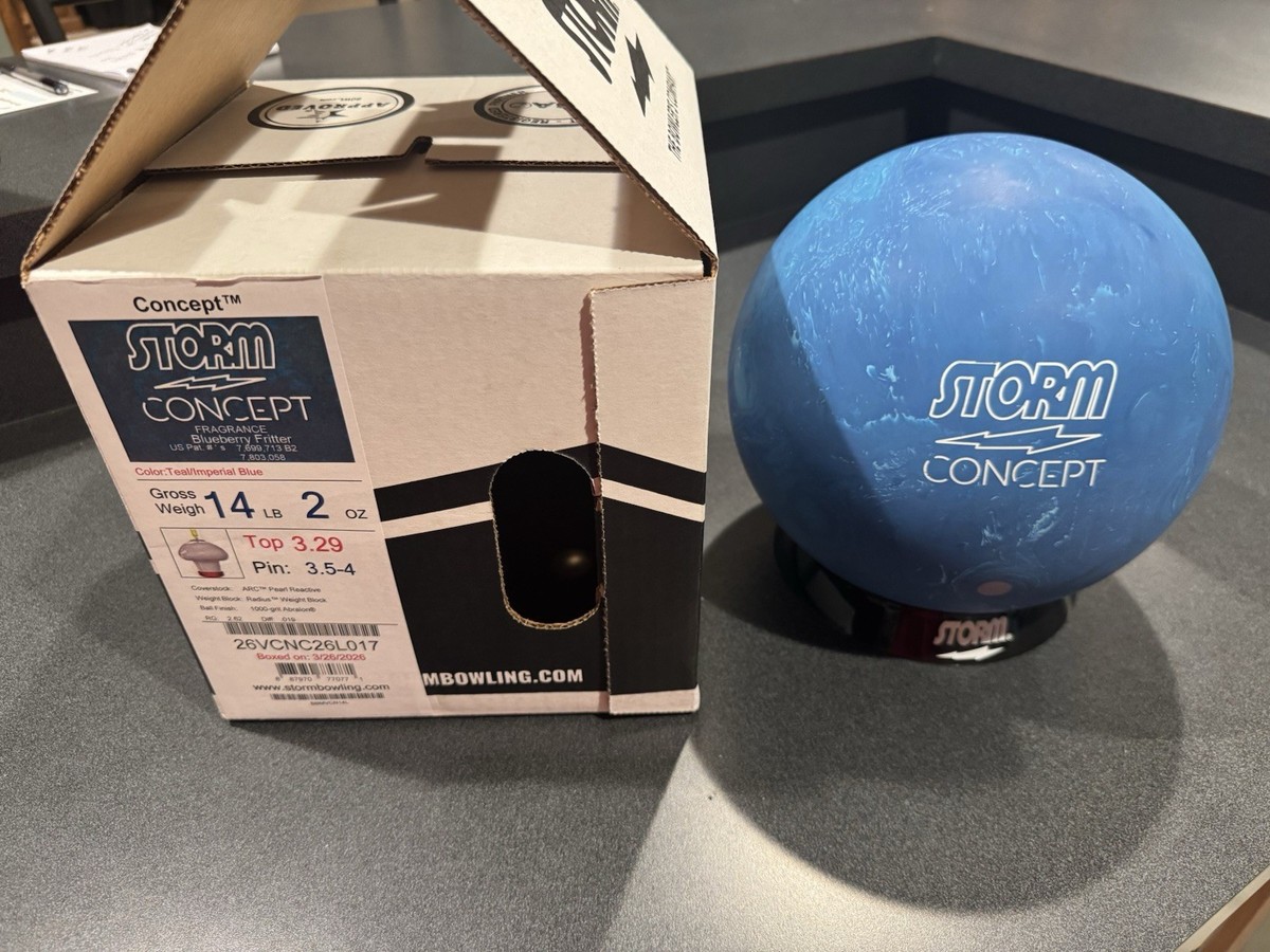 Storm Concept Bowling Ball 14lb NIB | eBay