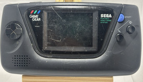 Sega Game Gear Console (Powers On, No Display) w/ Manual, Charger, Warranty Card