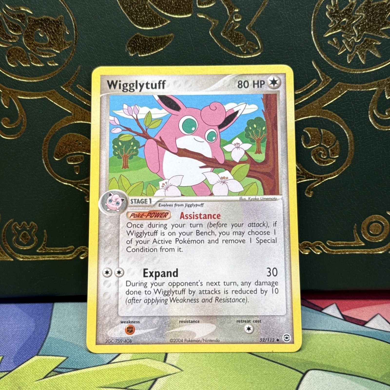 Pokémon Wigglytuff 52/112 EX FireRed & LeafGreen NM