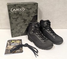 British Army Womens AKU Pilgrim High Liability Combat Boots Black - New & Boxed
