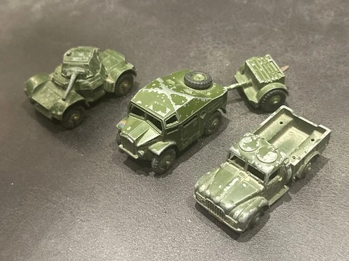 Dinky Toys - Military job lot of Vintage toys
