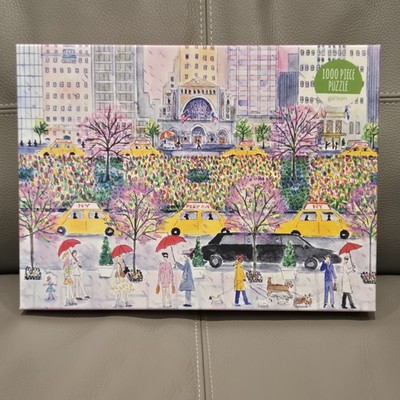 Puzzle 1000 Pieces Spring On Park Avenue Michael Storrings Art Galison Complete