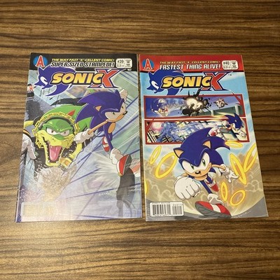 Sonic X #39 & #40 (Archie  Comics 2009) Controversial Cover
