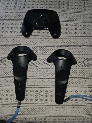 HTC Vive Controller Wand Pair for Virtual Reality Headsets- Vive Controllers