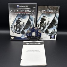 Medal of Honor: European Assault (Nintendo GameCube, 2005) CIB Complete - Tested