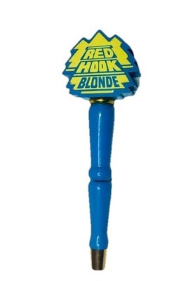 Red Hook Blonde Ale Beer Tap Handle Draft Bar Blue Breweriana /BR