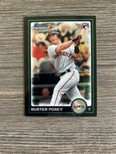 Buster Posey 2010 Bowman Chrome - Rookie Card. rookie card picture