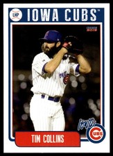 2019 Tim Collins Choice Minor league Rookie Card Iowa Cubs. rookie card picture
