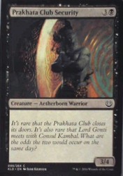 Prakhata Club Security (098/264) - Kaladesh - Common