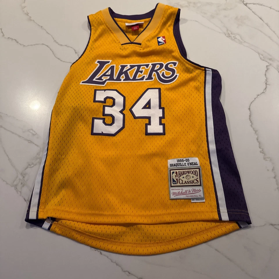 Camiseta Shaquille O'Neal Lakers lateral juvenil mediana Foto 2 de 4