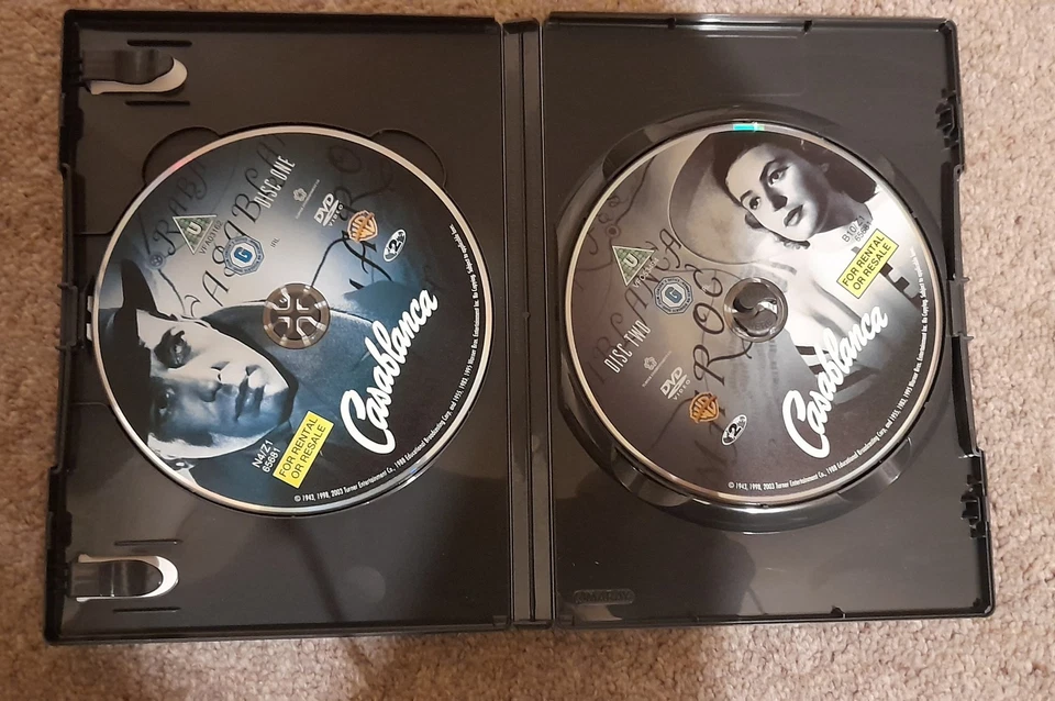 Casablanca, Humphrey Bogart, Ingrid Bergman, DVD - Image 3 of 3