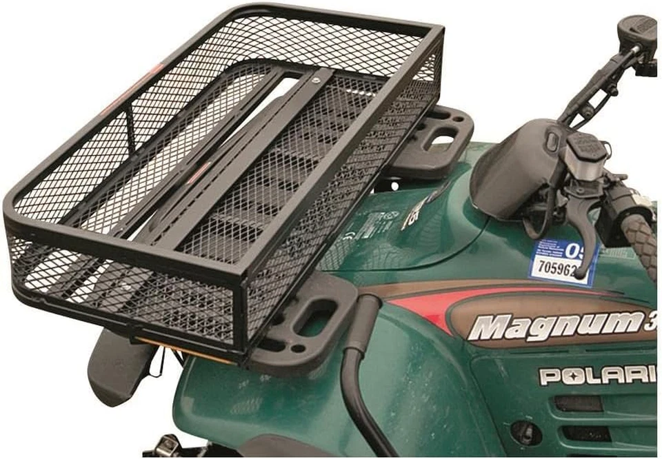 Cesta de carga delantera para ATV UTV, acero de alta resistencia, 36 x 17 x 5,25 pulgadas Foto 2 de 4