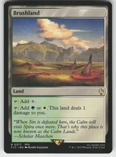 MTG Brushland Normal Commander: FINAL FANTASY #377 NM