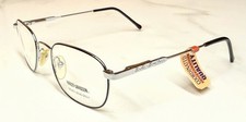 New Old Stock Vintage Harley Davidson Eyeglasses Black Silver Discontinued Frame